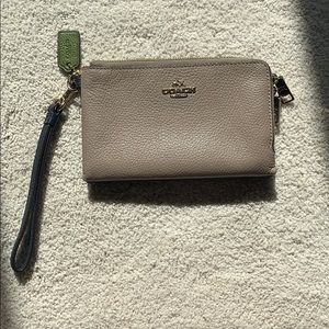 2 COLORED COACH WALLET